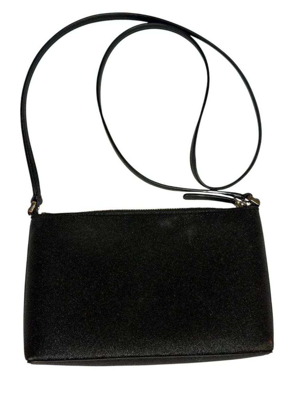 Kate Spade Joeley Glitter Crossbody Bag Purse Black - Picture 3 of 12